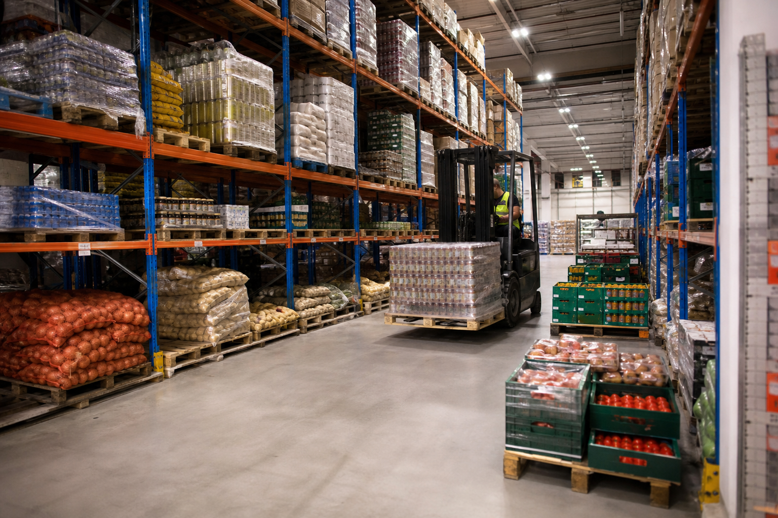 Food distribution warehouse with MiseCentral