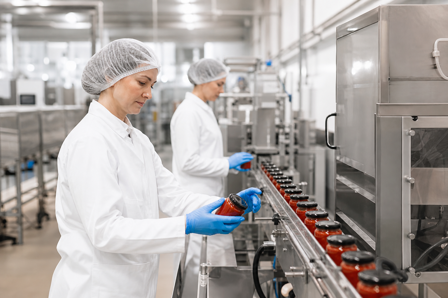 Food production facility using MiseCentral