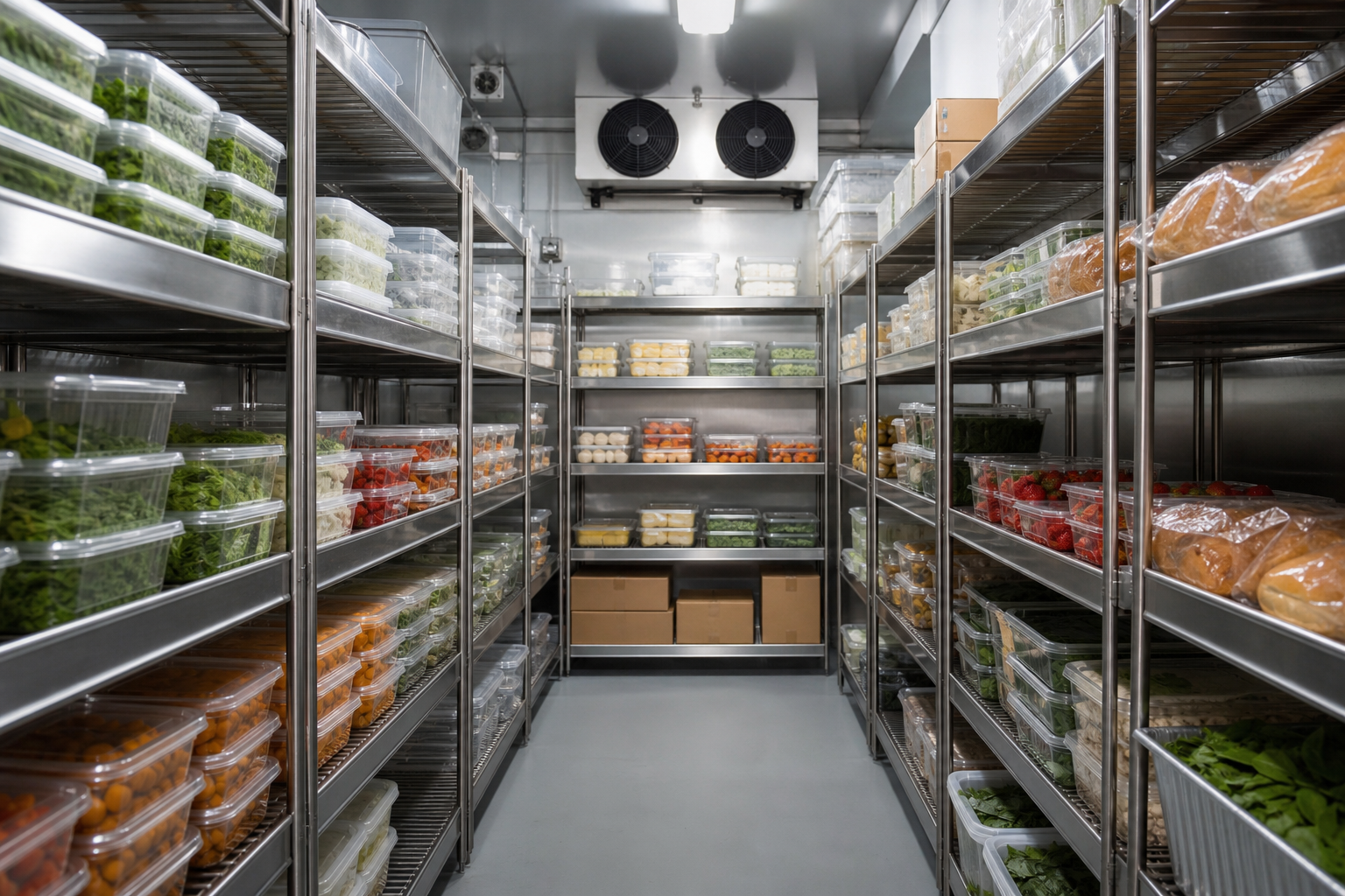 Refrigerated transport boundary distinct from cold storage facility custody