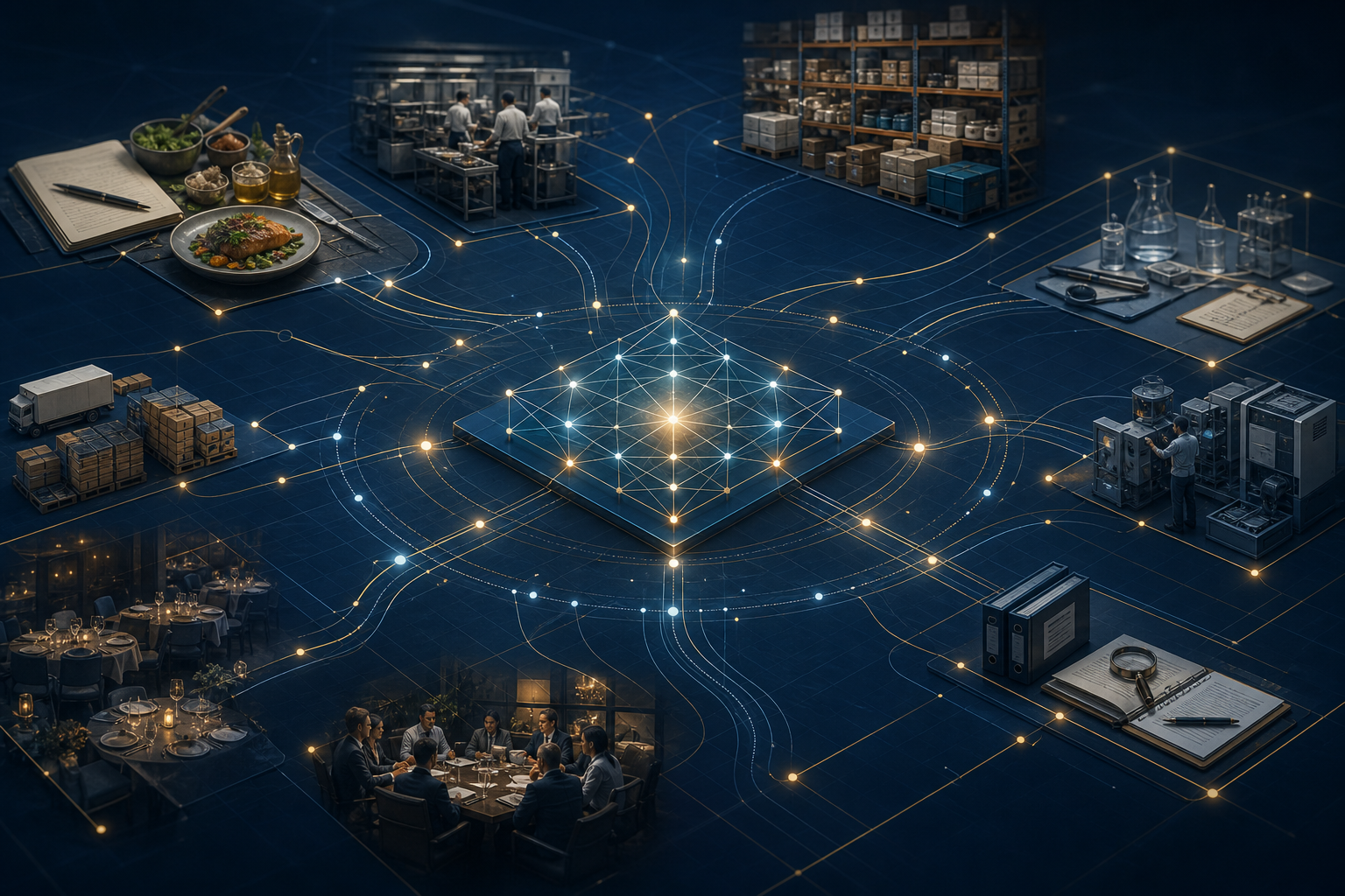 Company Brain advising leaders with evidence from operational work
