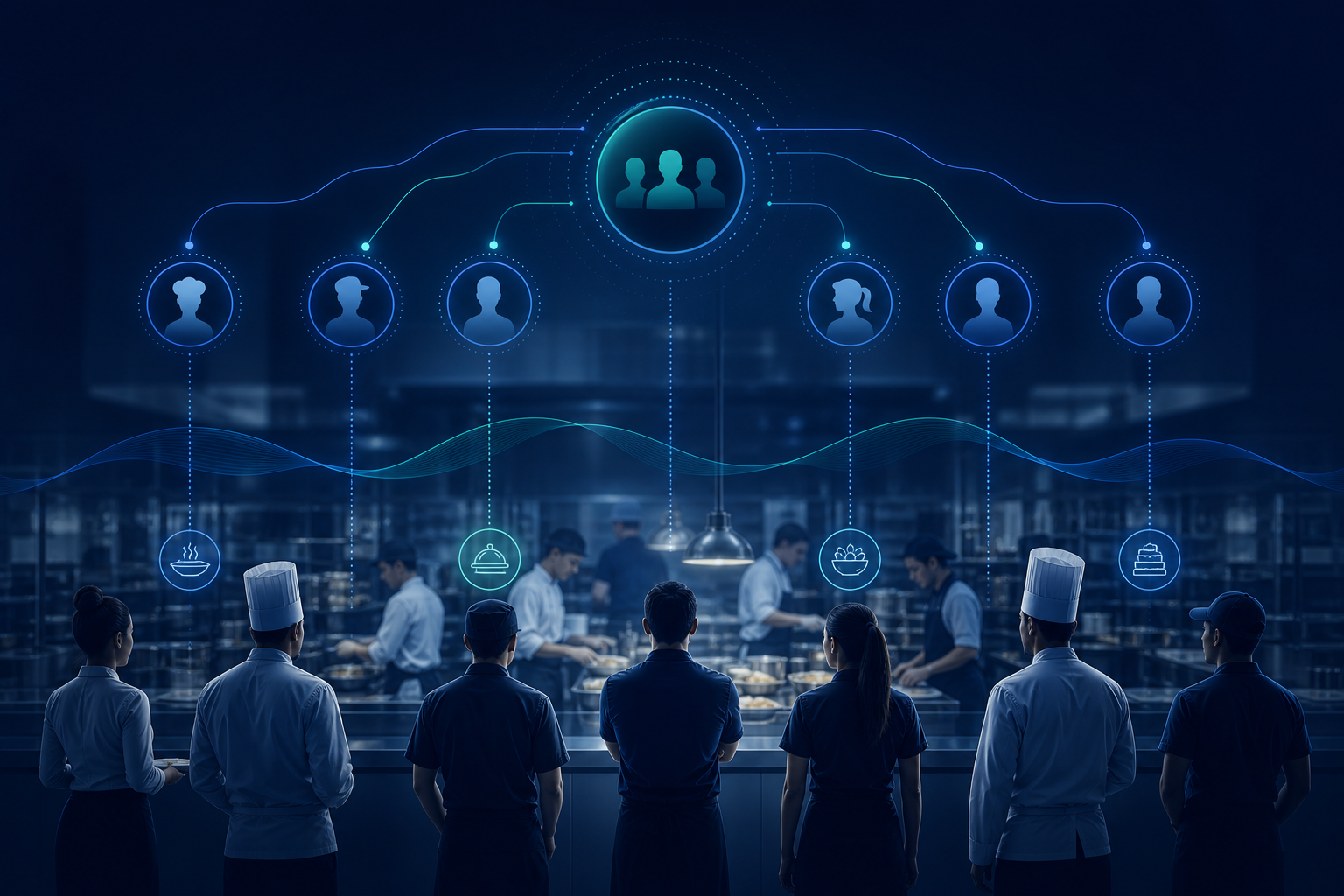 Adaptive staffing recommendations grounded in operational demand