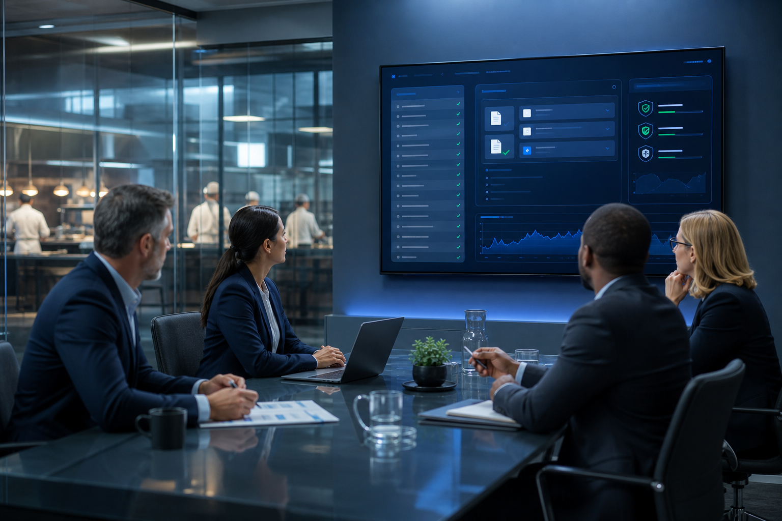 Enterprise buyers evaluating MiseCentral during vendor review